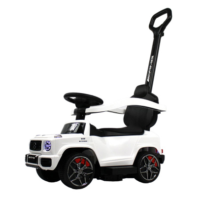 Детский толокар Mercedes-Benz G63 RiverToys Z001ZZ-C белый бриллиант 01